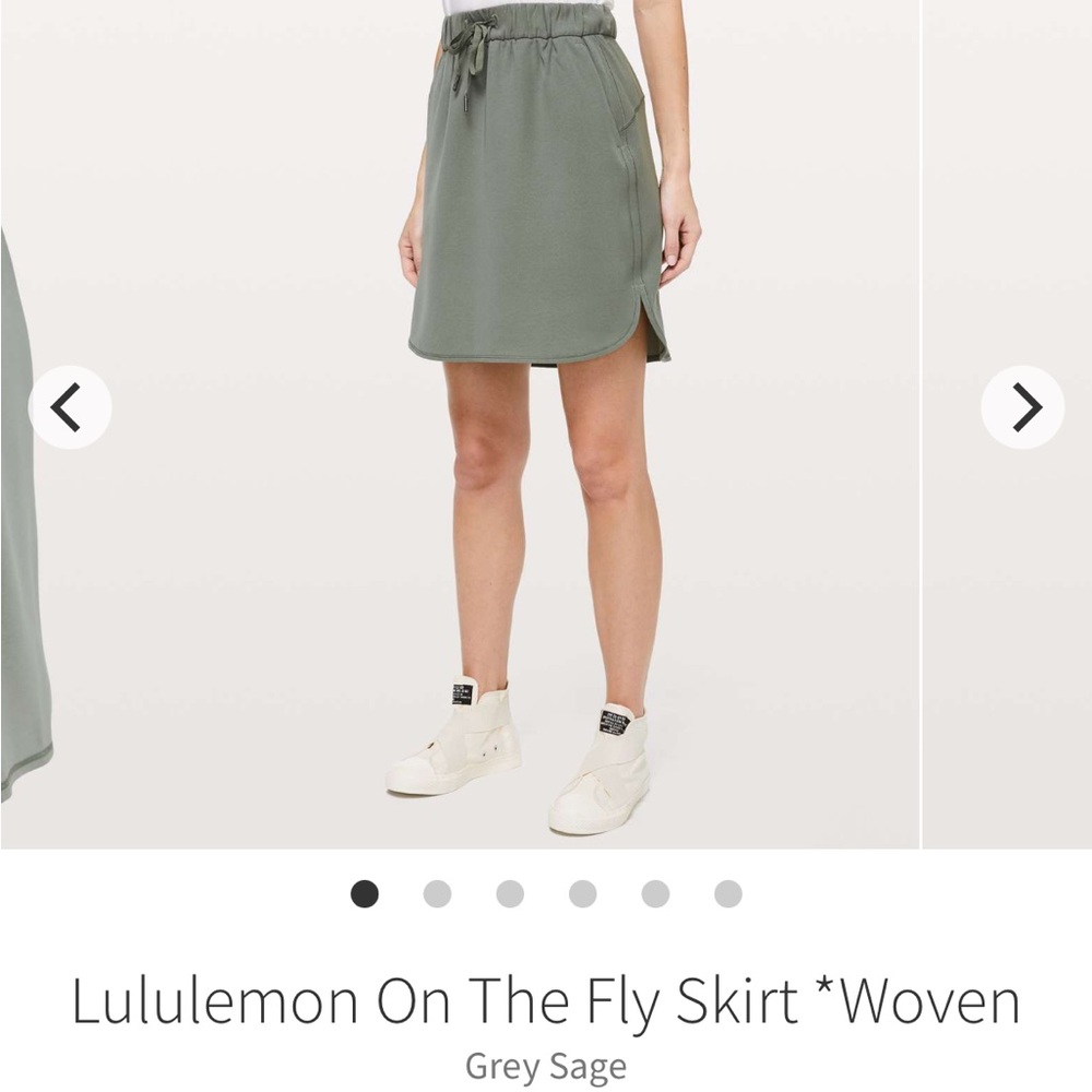 Lululemon On the Fly Woven Skirt (6)